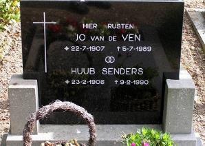 4 Wilhelmus Senders Geboren op 10 oktober 1912 te Zeelst. 12.4 Godefridus Senders Geboren op 22 april 1872 te Zeelst en overleden op 25 september 1943 te Veldhoven.