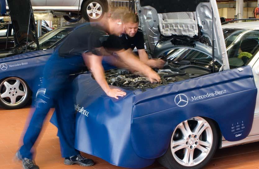 Mercedes-Benz garages