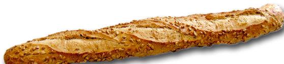 Elke Pain Pérène krijgt 40 uur de tijd, van kneden tot bakken, waarbij de smaak zich goed kan ontwikkelen. Dit brood heeft de vorm van een baksteen.