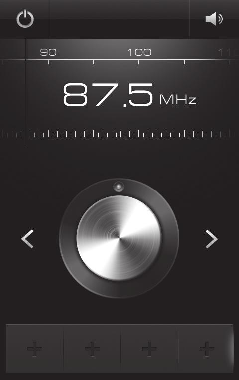Naar de FM-radio luisteren 2 3 Sluit een headset aan op het toestel. FM-radio. De FM-radio zoekt zenders en de beschikbare zenders worden in het toestel opgeslagen.