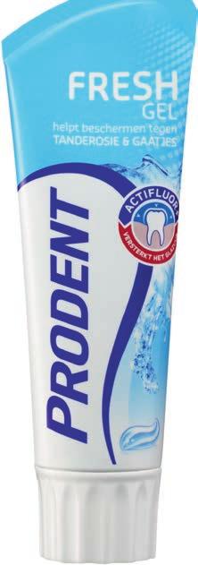 - Prodent tandpasta tube 75 ml ACTIE 20 Ariel