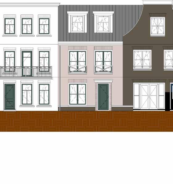 Specificaties Woonoppervlakte 161 m2 Breedte 6,60 meter Diepte 9,70 meter Tuin 30 m2 Balkon 15 m2 Verdiepingshoogte 2,60