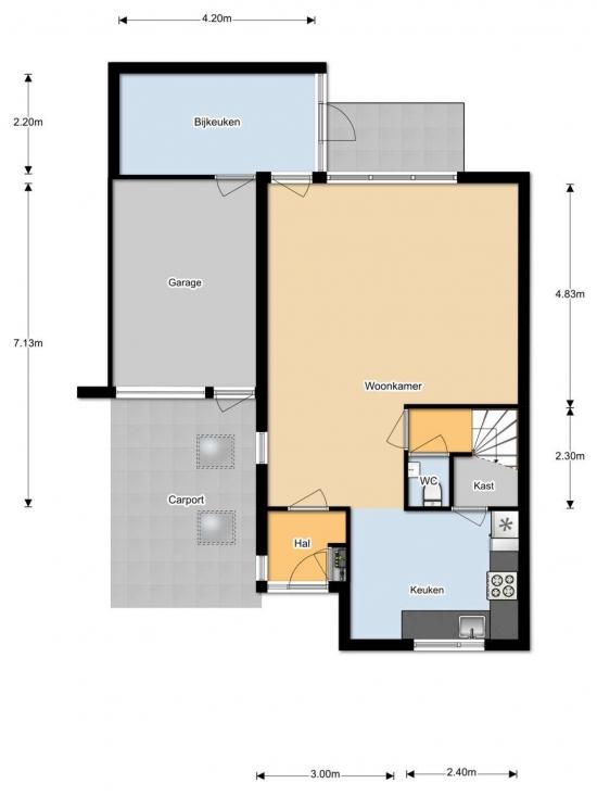 Plattegrond Hobolaan 37