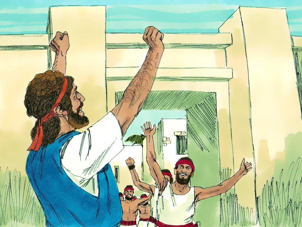 De ark op weg naar Jeruzalem. Welk rijk gezegend bericht ontving David?