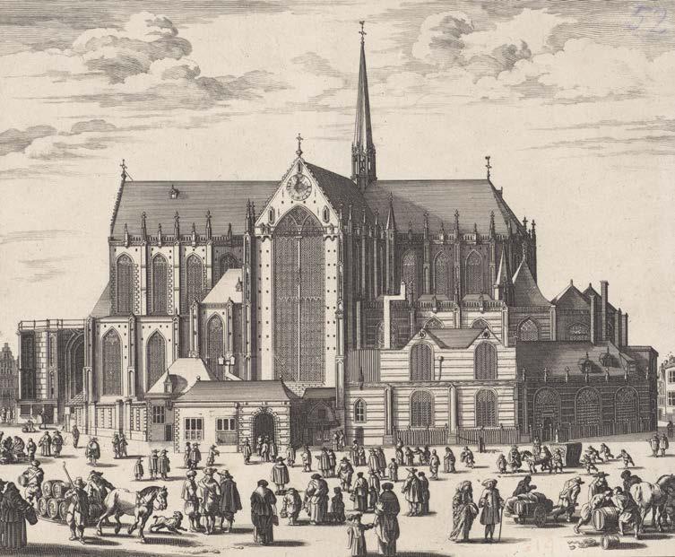 Oude Kerk, 1612 Onder: