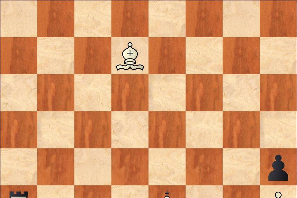 Daar toont Silas Lund een studie, die laat zien hoe je moet winnen wanneer de randpion op h3 staat. Maar eerst het beloofde overzicht: Pion op h2 en zwartveldige loper: zwart wint.