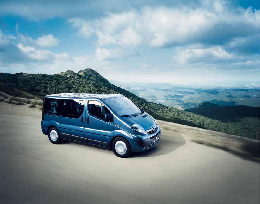 Opel Vivaro Tour. Stijl en comfort van businessclass.