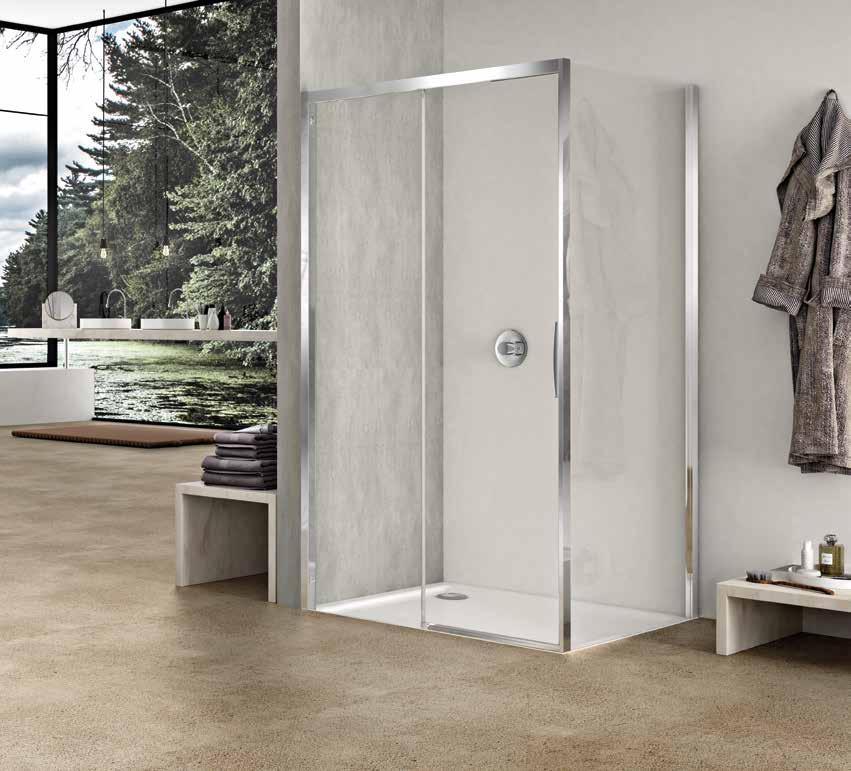 Duka Natura is een eenvoudig schoon te maken doucheserie, waarvan de vormgeving volledig in evenwicht is. Het lineaire, minimalistische design is voorzien van vele technische innovaties.