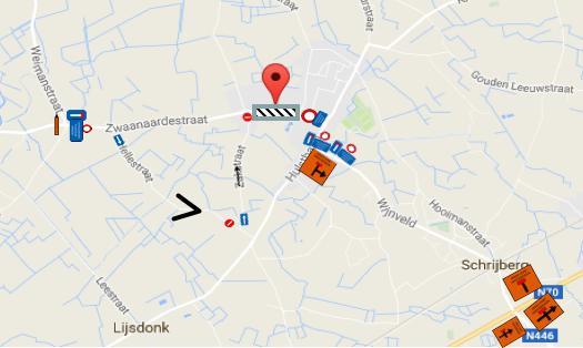 Signalisatieplan fase Sinaaidorp Wordt