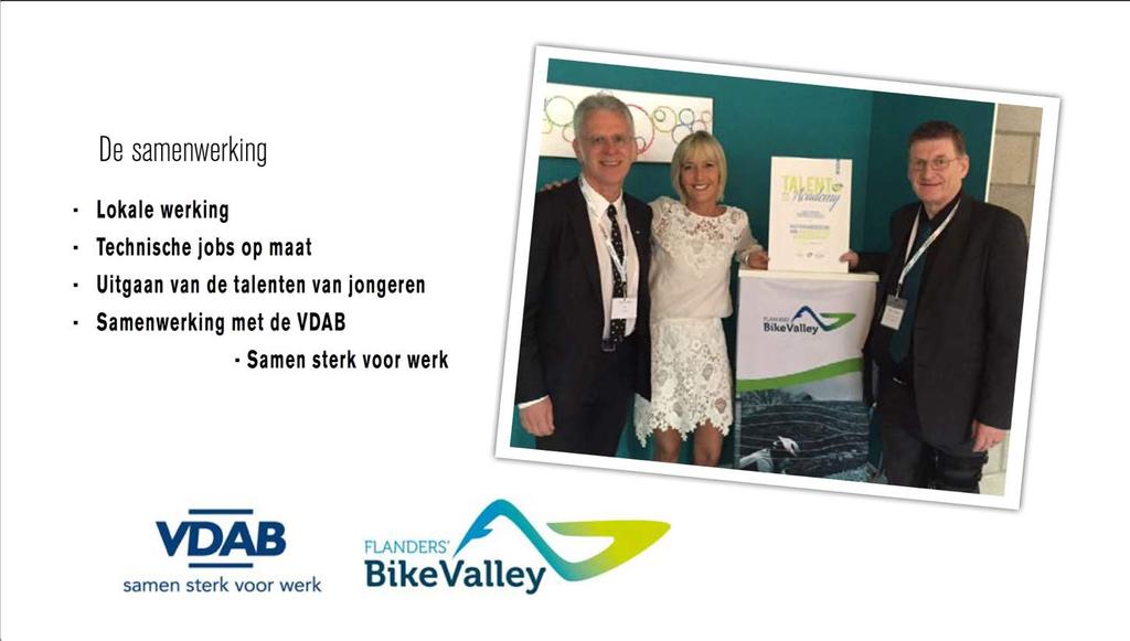 VDAB en Flanders BikeValley Jongeren