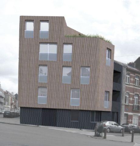 Rue de Sebastopol - Anderlecht Oppervlakte: 428 m² Energieprestatie: 14 kwh/m²