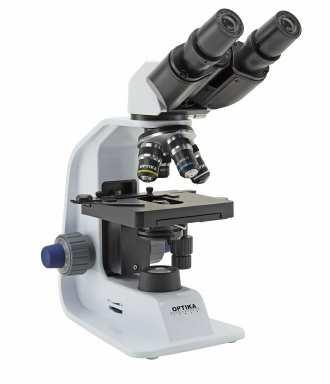3 Monoculaire microscoop B-153 tubus: monoculaire schuine tubus - 45 inkijkhoek - 360 draaibaar oculair: groothoek oculair WF 10x objectieven: achromatische objectieven 4x, 10x, S40x en S60x (S =