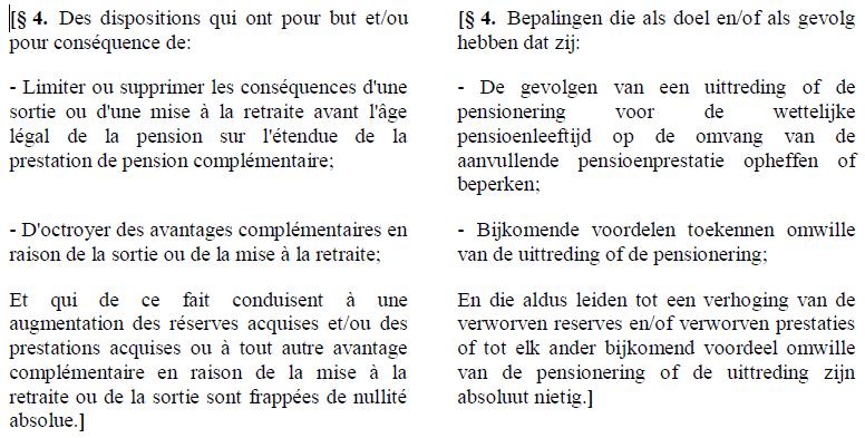 9.2 Welke gunstige stelsels worden bedoeld in artikel 27, 4 van de WAP?