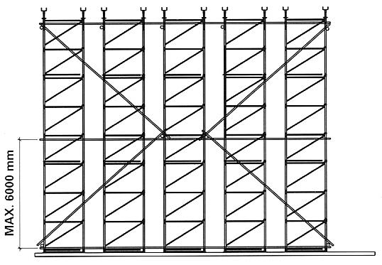 Koppel- en schoorverbanden Het op de tekening aangebrachte koppel- en schoorverband wordt aangebracht zodra dit mogelijk is.