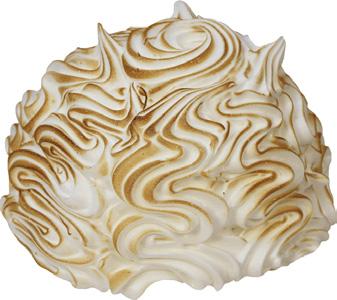 KERSTDESSERT Klassieke Bombe 14,95 Vanille- en aardbeiroomijs omhuld met meringues.