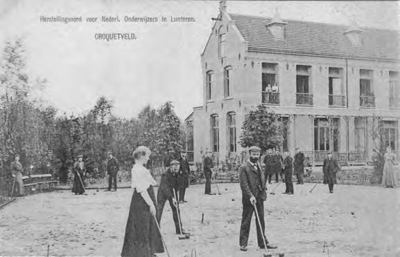 8 D E S P O RT W E R E L D 43 rig zijn geweest: het badhotel was in 1888 gebouwd naar een ontwerp van architect h.p. Berlage en th. sanders.