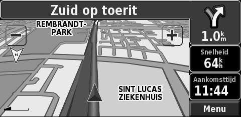 Opzoeken en wegwezen! Uw route volgen Volg de route naar uw bestemming met behulp van de kaart.