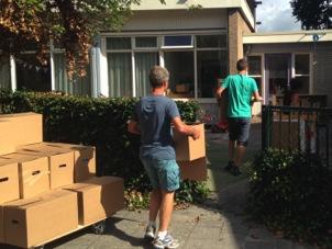 Op maandag 11 augustus sloeg het voltallige team van Kindcentrum Stadskwartier de handen in elkaar om voormalig Katrien in te gaan richten.