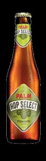 IN HET GLAS NAAM Palm Hop Select BROUWERIJ Brouwerij PALM ADRES Steenhuffeldorp 3 1840 Steenhuffel België