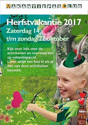 Laat uw kind genieten van een lesje kinderyoga, een uurtje klimmen of een middag bij het kampvuur. Ga naar www.vakantiepas.nl voor een compleet overzicht.