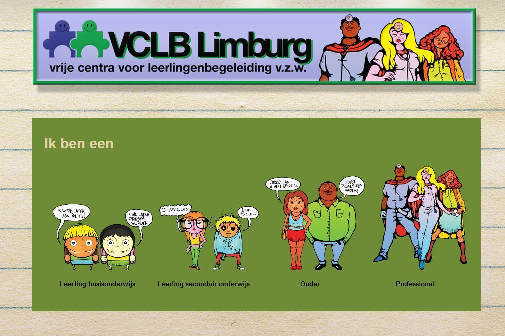 onlinehulp positioneren in je organisatie VCLB Limburg voorbeeld van diverse doelgroepen