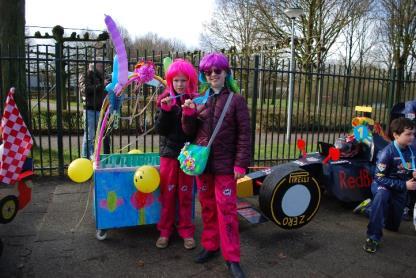 De winnaars van de carnavalskarren en