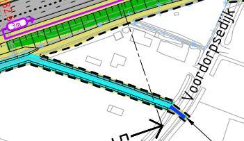 NR 17 Waterstructuur Voordorpsedijk 20A (1W3) In het ontwerp-tracébesluit is een omleiding van de