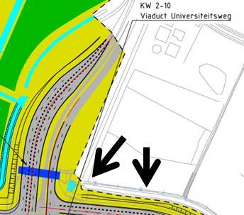 Uitsnede op ontwerp-tracébesluitkaart Uitsnede op tracébesluit-kaart NR 58