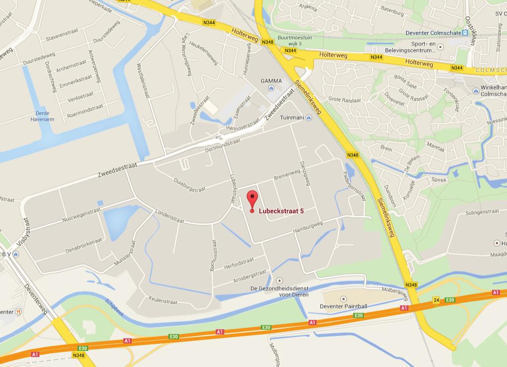 Routebeschrijving naar Salland filiaal Deventer Adres Salland Computers BV