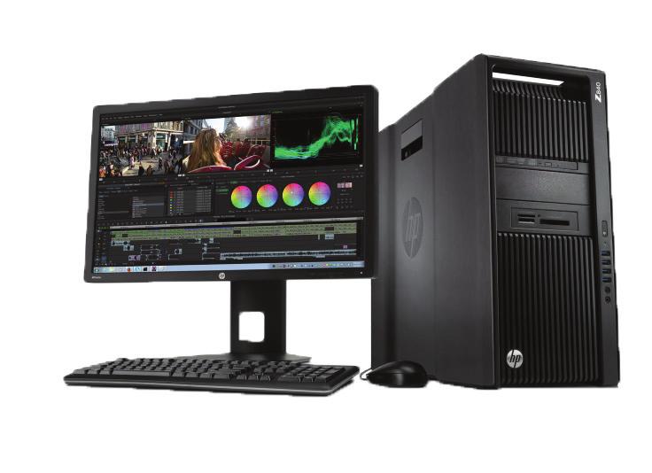 HP Z840 Workstation Workstation Gebouwd voor high-end computing en visualisatie, de HP Z840 levert uitstekende prestaties in een van de industrie de meest uitbreidbare chassis.