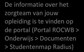 De extra ondersteuning vindt plaats tijdens verschillende momenten in de opleiding; wij spreken over instroombegeleiding, voortgangsbegeleiding, doorstroombegeleiding en de uitstroombegeleiding.