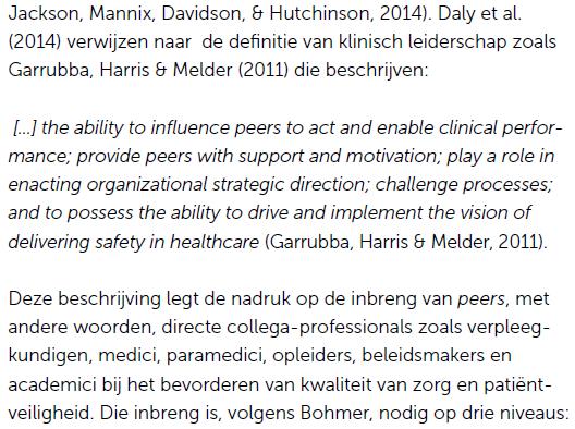 Verpleegkundig..Leiderschap Vakinhoudelijk... Leiderschap Klinisch..Leiderschap Lalleman et al.