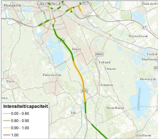 Waarom een P+R? Groningen moet voor (Noord-)Drenten bereikbaar blijven 1.Toenemende congestie op de A28 2.