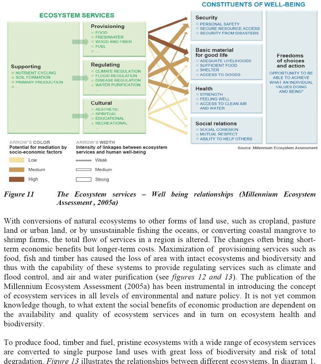 Ecosystem services