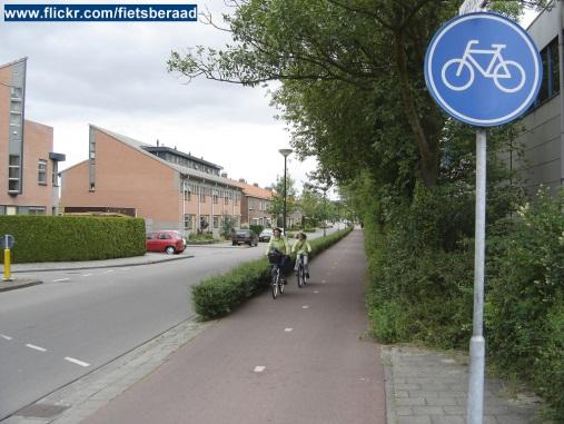 Fietssuggestiestrook: Verharding