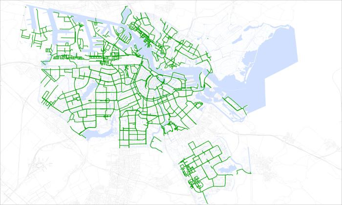 10.2. Onderzoekslocatie Verkeersintensiteit. Het gaat daarbij om gegevens van het motorverkeer (gemiddeld etmaal) en het fietsverkeer.