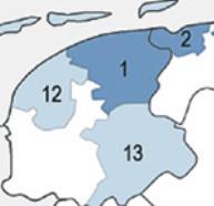 1.6 Zuidoost Fryslân Naam regio: Zuidoost Fryslân 1. Kenschets Type regio Provincie Gemeenten Anticipeerregio Fryslân Heerenveen, Ooststellingwerf, Opsterland, Smallingerland, Weststellingwerf 2.