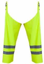 Oranje 5 Fluor Geel (XS 5XL) Microflex Hi-Vis Regenbroek.