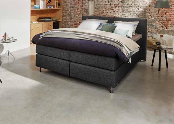 De boxspring als hybride slaapsysteem M line Intense De M line Intense heeft een prachtige klassieke uitstraling, maar van binnen is deze boxspring