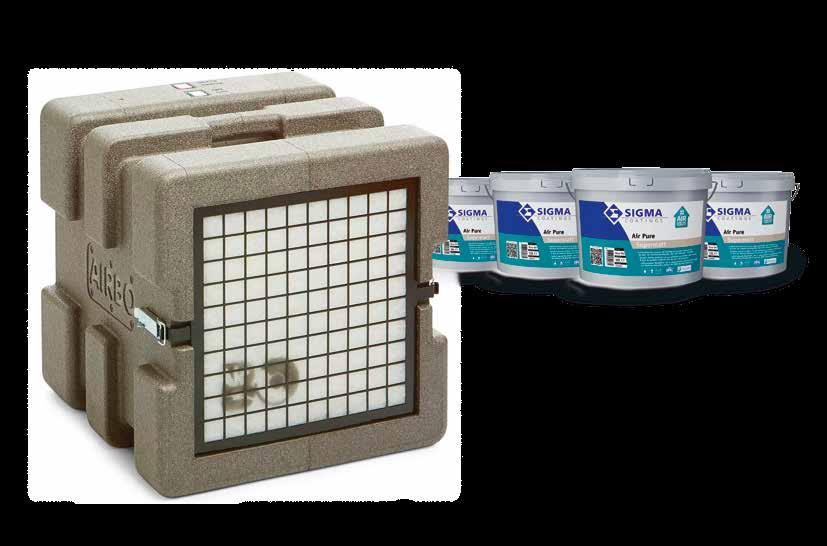 Cleaner 4x 10 liter Sigma Air Pure AIRBO Aircleaner AC700 396441 AIRBO Aircleaner