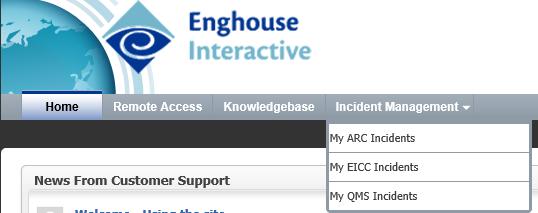 Incident Management De zone Incident Management is de plek waar u uw Support Cases kunt Openen, Bekijken en Bewerken.