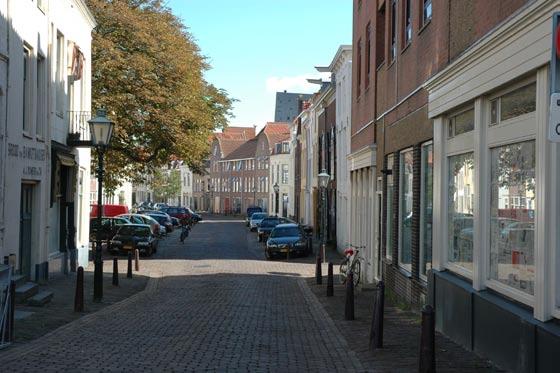 (introductie Delftse Stoep) voetganger en fiets. De detaillering en het materiaalgebruik van de straten en trottoirs sluit aan bij die van de historische stad.