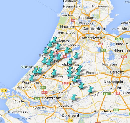 1. Werkgebied RC Het Regionaal Centrum noordelijk Zuid-Holland is gericht op het werkgebied van de prenatale diagnostiek van het LUMC