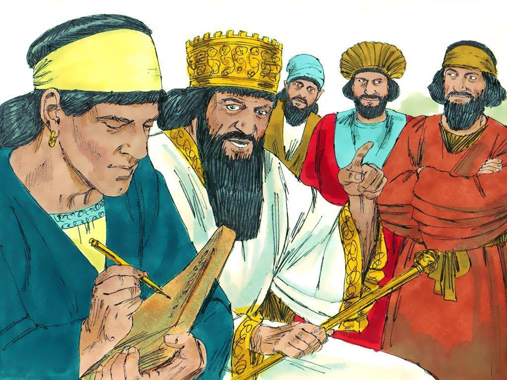Wat besloot de koning van Perzië en wat was het gevolg voor de herbouw van het huis van God?