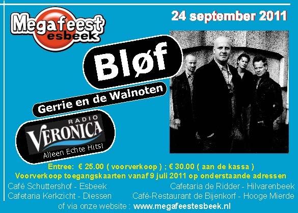 Megafeest 24 september Over ruim 1 week op zaterdag 24 september a.s. is het weer zover: Megafeest Esbeek.
