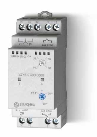 SRI 72 Serie 72 - Wisselrelais 12 A Speciaal relais voor het wisselen van lasten voor toepassingen met pompen, compressoren, airconditioning en koelunits 2 onafhankelijke maakcontacten van 12 A 4