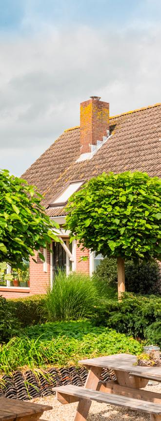 Algemeen: De woning is in 1990 gebouwd van stenen spouwmuren met trespa topgevels, betonnen begane grondvloer, houten verdiepingsvloeren en een pannen kap.