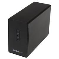 2-bay 2,5 inch harde-schijfbehuizing - USB 3.0 naar SATA III 6 Gbps met RAID StarTech ID: S252BU33R Deze USB 3.