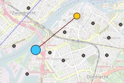 Deze kaartjes geven aanleiding voor twee P+R-locaties, (overigens kan het ook een