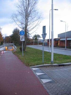 Naar bedrijventerrein Naar straten Beperkt, enkel vanuit Hoevelaken staat er nu een bord.